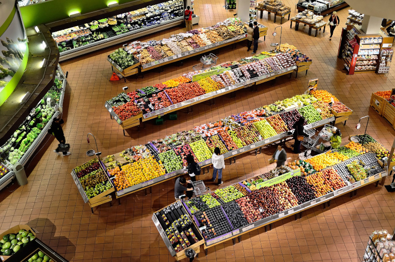 Bild Supermarkt Obst Gemuese