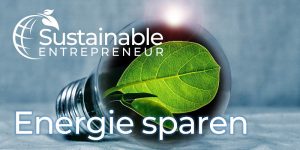 Beitragsbild Sustainable Entrepreneur Energie sparen